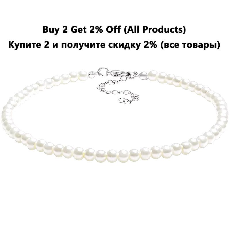 Trend Elegant Jewelry Wedding Pearl Necklace for Women Fashion Multilayer Imitation Pearl Chain Choker Necklace Jewelry Gift